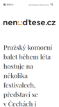 Mobile Screenshot of nenudtese.cz